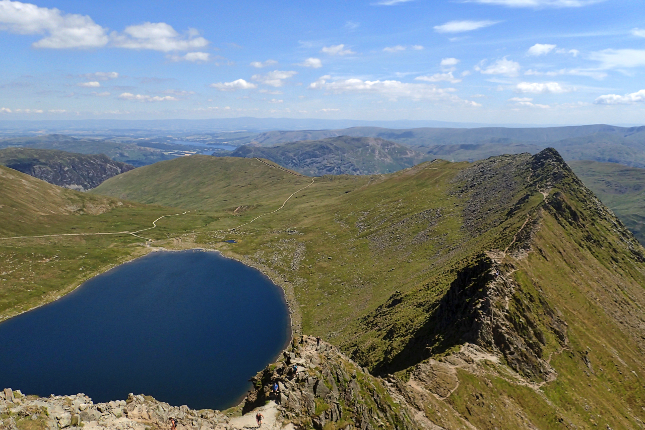 Striding Edge and Red Tarn