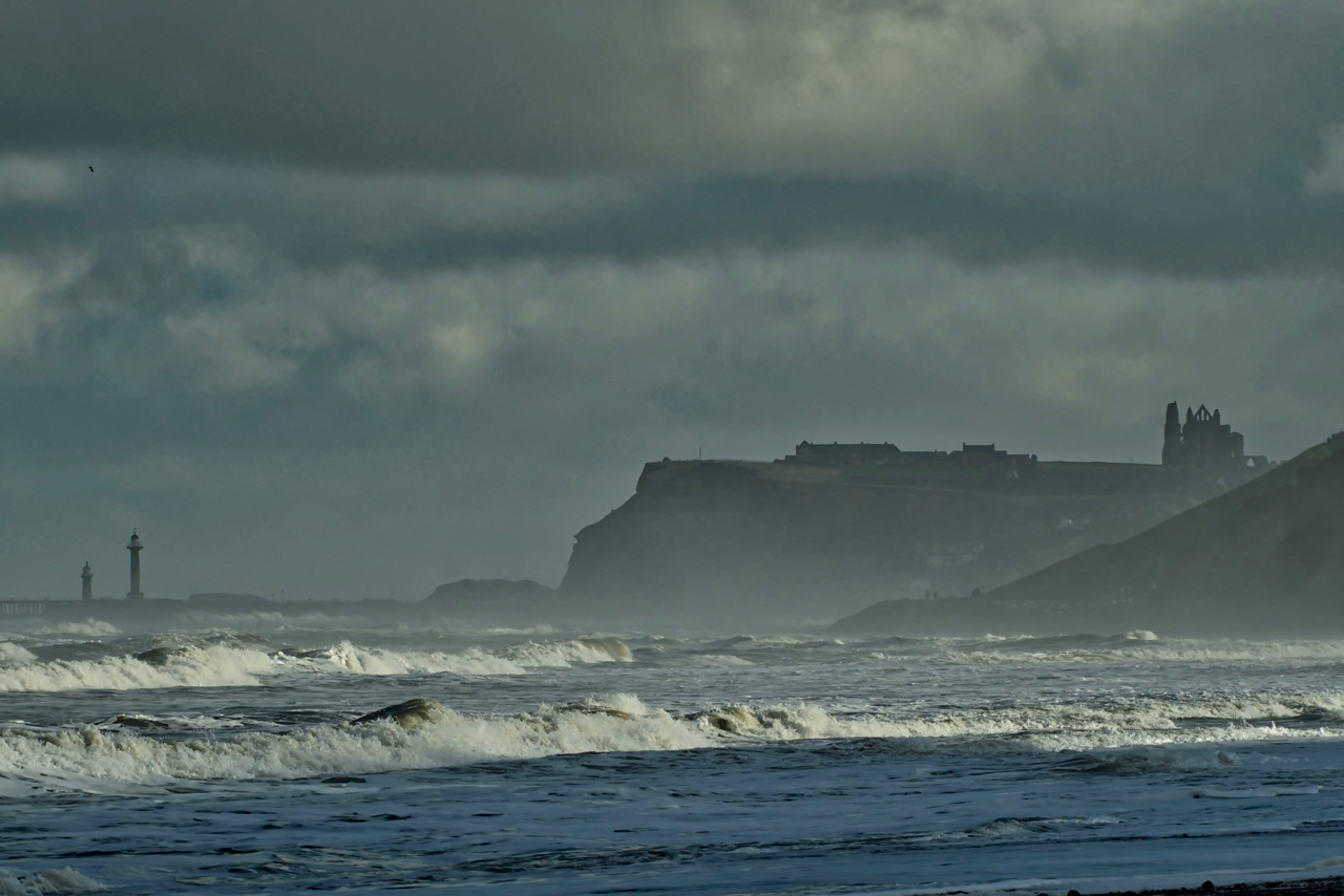 Whitby Abbey from Sandsend