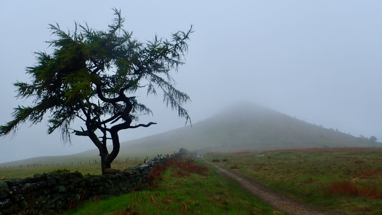 When Roseberry Topping wears a cap …