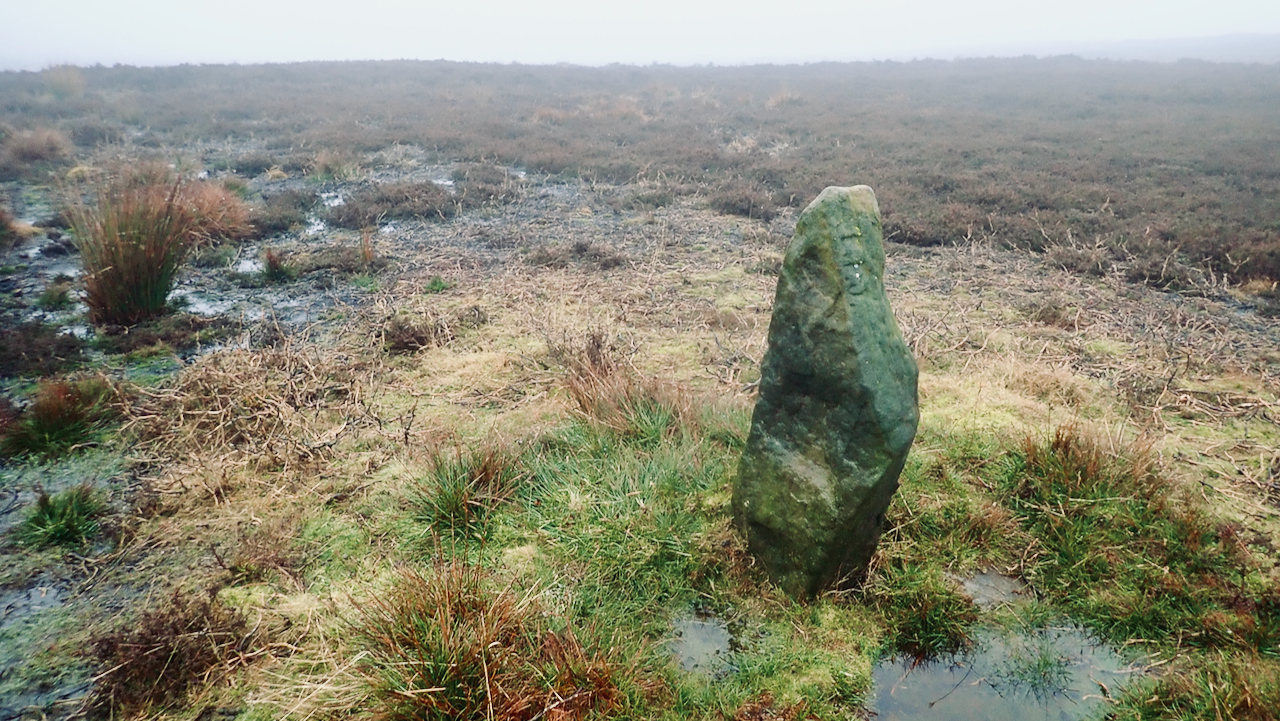 Standing stone on Kildale Moor