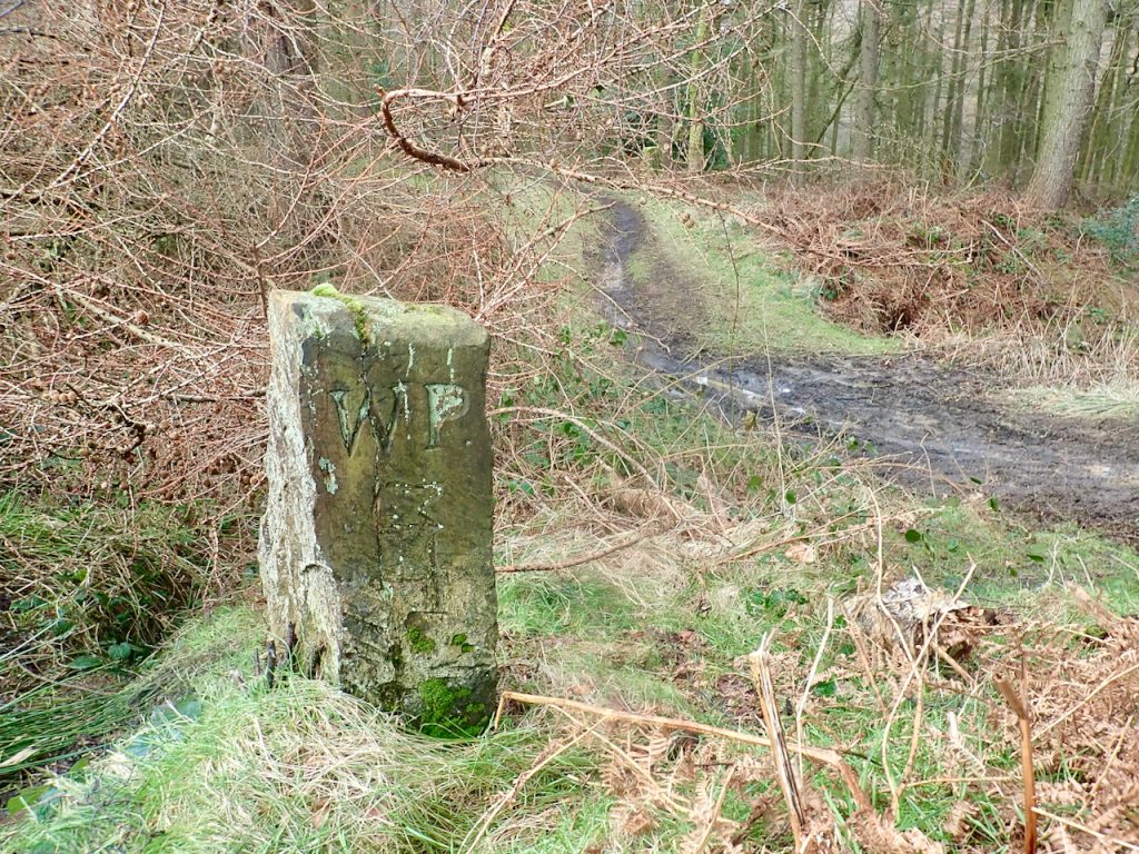 A pair of boundary stones Out and about