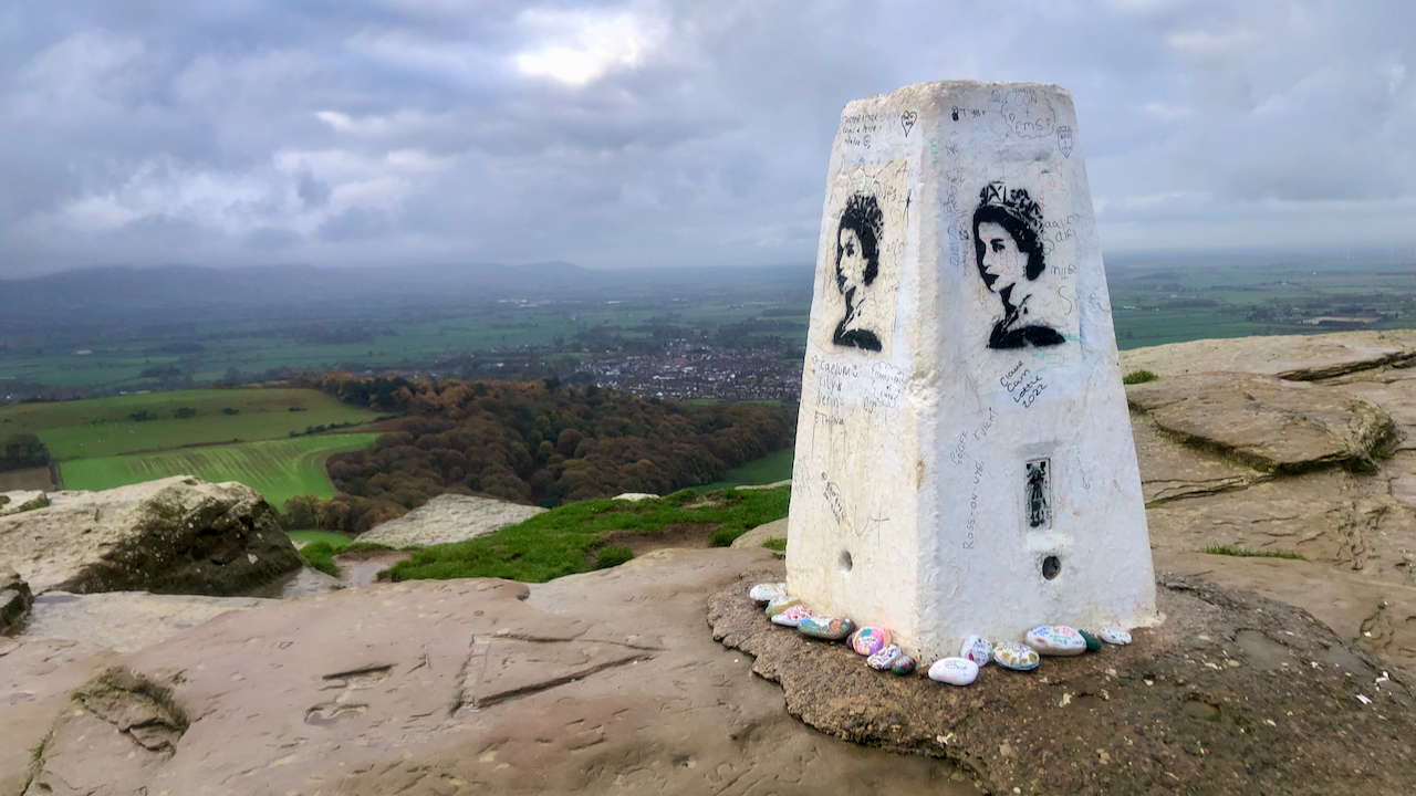 The ever changing faces of Roseberry trig. point