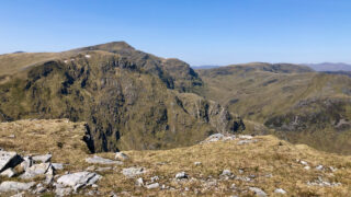 Sgurr nan Conbhairean from Carn Ghluasaid