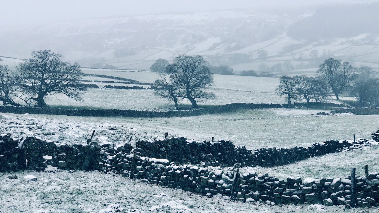 A winter’s view from Yoad House