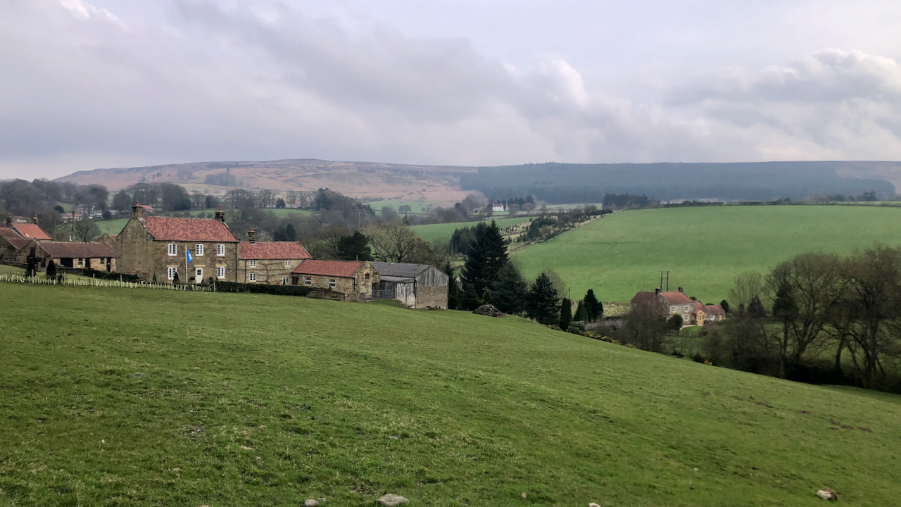 Seave Green, a hamlet in Bilsdale