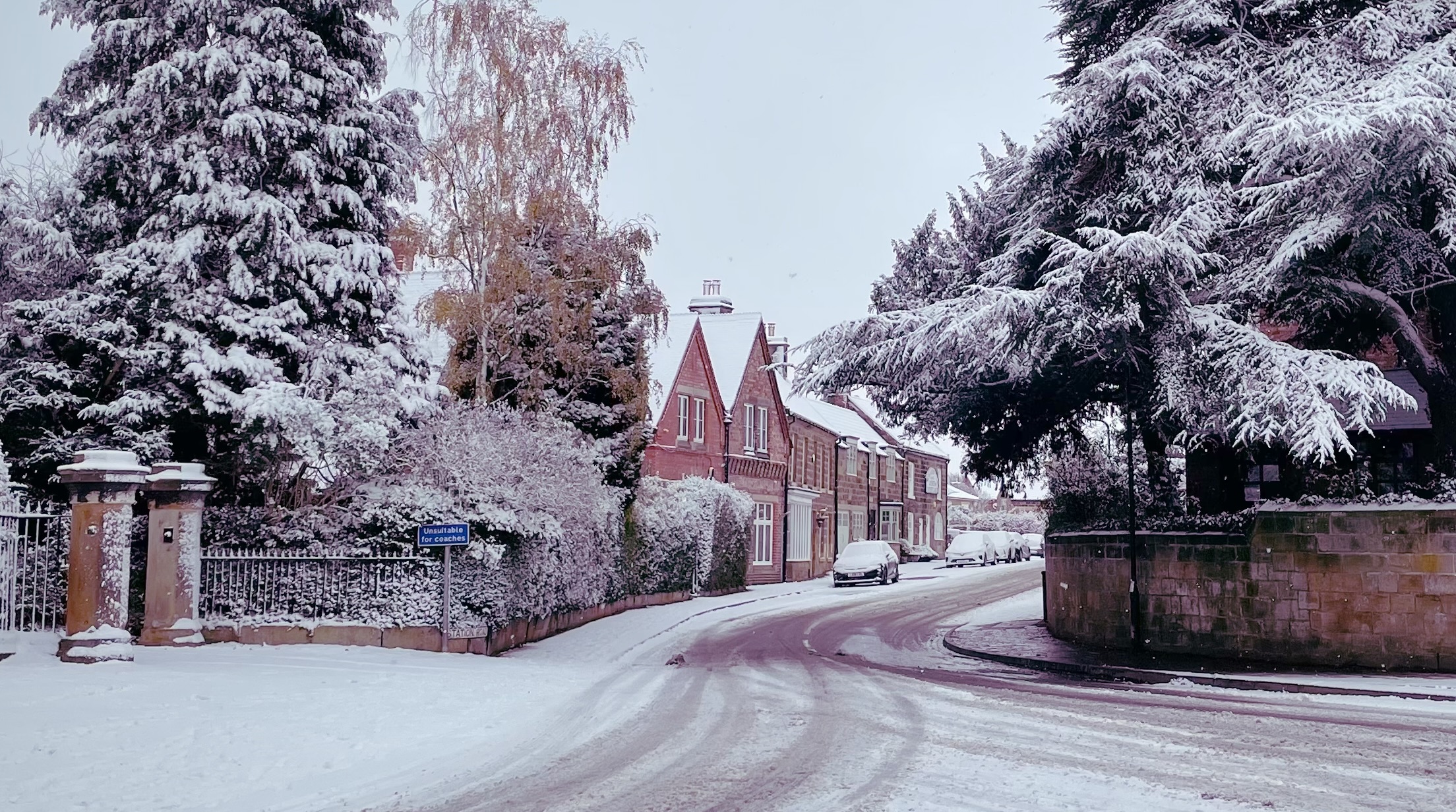Winter Transforms the Village