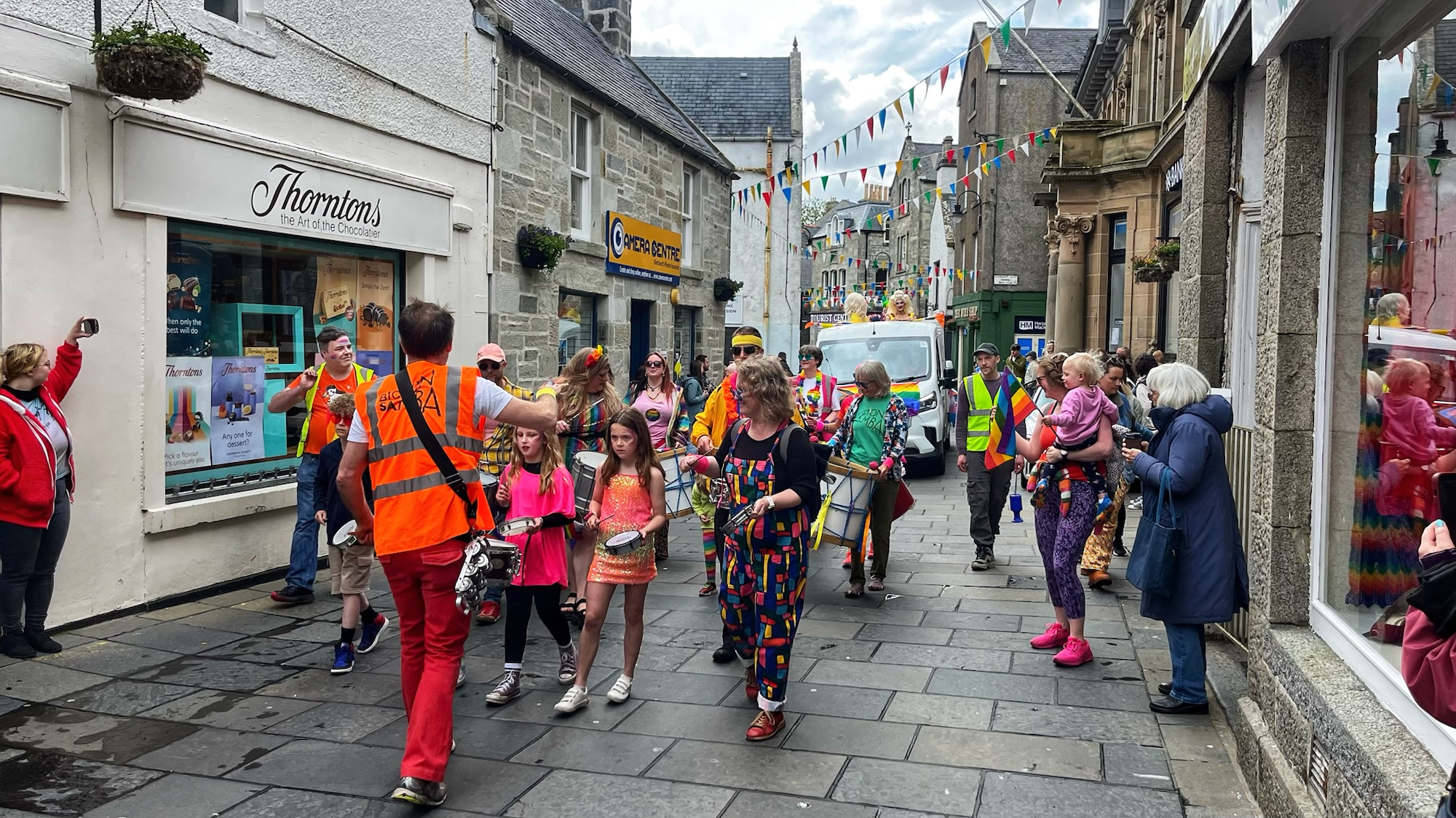 From Riot to Rainbow Bunting
