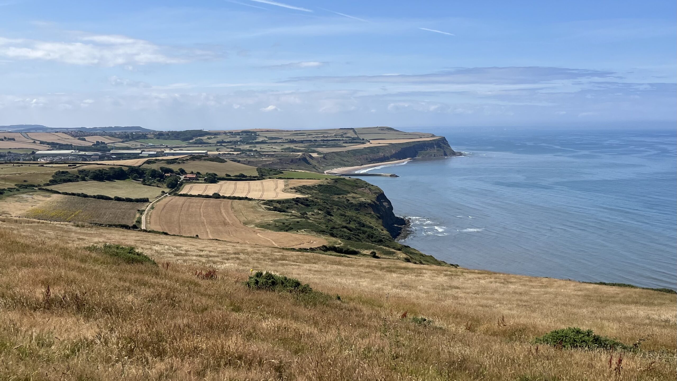 The cliffs at Hummersea, where the sea gave back what it took